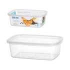 Pote Retangular Volare 600ml Alto Rischioto