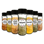 Pote Tempero  Condimento Kit 14 Potes+24 Etiquetas Adesivas T