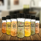 Pote Tempero  Condimento Kit 14 Potes+24 Etiquetas Adesivas T