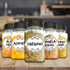 Pote Tempero Kit Potes+24 Etiquetas Adesivas Porta Condimento