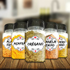 Pote Tempero Kit Potes+24 Etiquetas Adesivas Porta Condimento