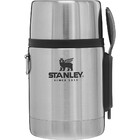 Pote Térmico Adventure Cromado Stanley Com Garfolher 532ml