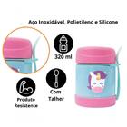 Pote Térmico Animal Fun 320 Ml Com Talher Buba