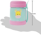 Pote Termico Infantil Bebe Aço Inox Animais C/ Colher Buba -