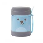Pote Termico Infantil Com Colher Gumy Azul Buba 12471