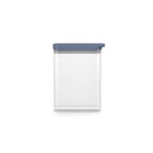 Pote Transparente e Azul 1,75L 18,6x9,5x14,3cm Experience Modular Electrolux