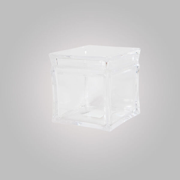 Pote Transparente Em Acrílico Com Tampa Miq404e-00