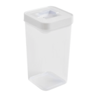 Pote Transparente Empilhável 1,6L Delinia