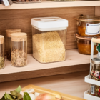 Pote Transparente Empilhável 1L Delinia