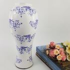 Pote Vaso Cerâmico Victoria - Retrô Branco - 37cm