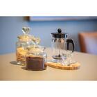 Pote Vidro Hermético Âmbar Decor Afeto Coração 1000ml - Yangzi