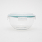 Pote vidro redondo hermético 1l Glasslock