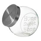 Potes Baleiros De Vidro Com Tampa Home Sweet Home 700ml 12 Pe