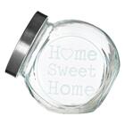 Potes Baleiros De Vidro Com Tampa Home Sweet Home 700ml 12 Pe