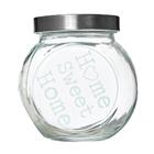 Potes Baleiros De Vidro Com Tampa Home Sweet Home 700ml 12 Pe