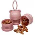 Potes Empilhaveis Porta Leite Em Po Lanches Frutas Para Bebe