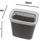 Potes Hermético Organizador P/alimentos Mantimentos Kit 3  Pe