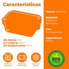 Potes Herméticos De Plástico Freshy 20 Peças 537ml Verde - Sa