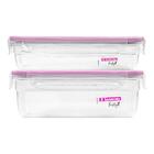 Potes Herméticos De Plástico Freshy 2 Peças Roxo - Sanremo