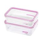 Potes Herméticos De Plástico Freshy 2 Peças Roxo - Sanremo