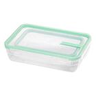 Potes Herméticos De Plástico Freshy 2 Peças Verde - Sanremo