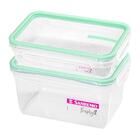 Potes Herméticos De Plástico Freshy 2 Peças Verde - Sanremo