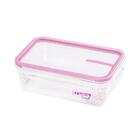 Potes Herméticos De Plástico Freshy 3 Peças 1,24l Roxo - Sanr