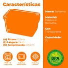 Potes Herméticos De Plástico Freshy 5 Peças 2l Verde - Sanremo