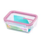 Potes Herméticos De Plástico Freshy 5 Peças 330ml Roxo - Sanr