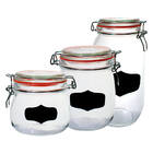 Potes Herméticos De Vidro 3 Peças - Casambiente Povi083