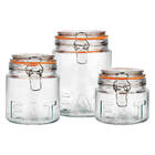 Potes Herméticos De Vidro Eat 3 Peças - Casambiente Povi204