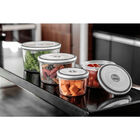 Potes Herméticos Electrolux De Plástico Branco Redondo Com 4