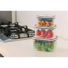 Potes Herméticos Electrolux De Plástico Branco Retangular Com