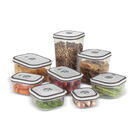 Potes Herméticos Electrolux De Plástico Cinza Retangular Com