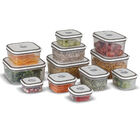 Potes Herméticos Electrolux De Plástico Cinza Retangular Com