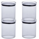 Potes Hermeticos Lumini 4 Peças -1.000ml - Cod:kit0032