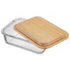 Potes Herméticos Refratários Com Tampa De Bambu