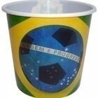 Potes Para Pipoca Brasil - 14 Cm