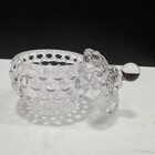 Potiche Bomboniere 11x10x10cm Vidro Transparente