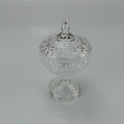 Potiche Bomboniere Home&co Tampa Eco Crystal 17x10x10cm Trans