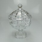 Potiche Bomboniere Home&co Tampa Eco Crystal 25x18x18cm Trans