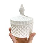 Potiche De Vidro Branco P