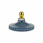 Potiche Decorativa Em Vidro Royal Decor 11x17cm Azul