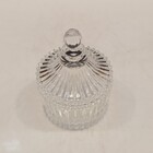 Potiche Decorativo Bomboniere Redondo Home&co Com Tampa Vidro