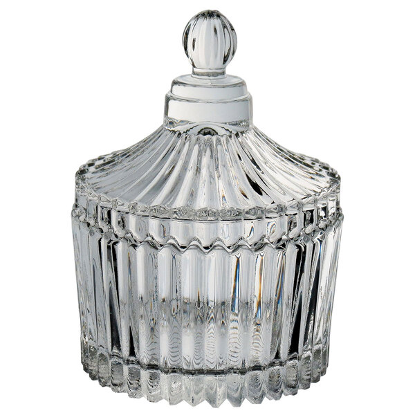 Potiche Decorativo Bomboniere Redondo Home&co Com Tampa Vidro