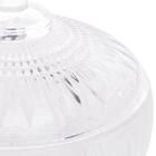 Potiche Decorativo Cristal Queen Transparente 11x12cm