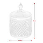 Potiche Decorativo De Cristal Palmeira 15cm Lyor