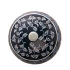 Potiche Decorativo De Porcelana Azul E Branco 20cm