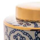 Potiche Decorativo Porcelana Azul/branco 61378 Rojemac