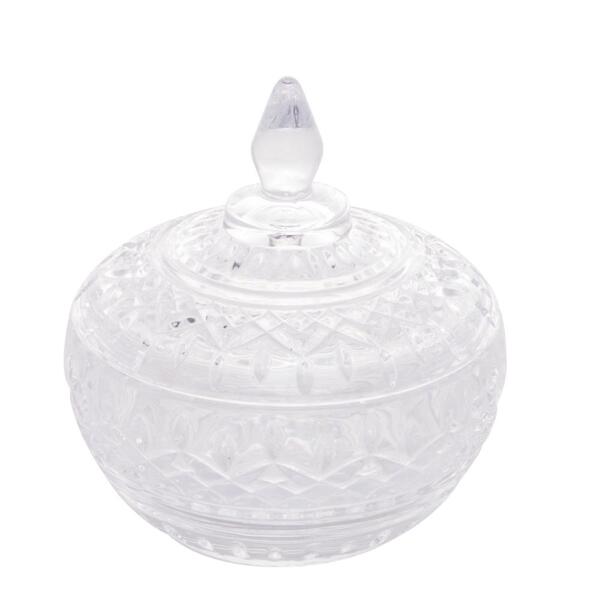Potiche Decorativo Wolff Lys De Cristal 11cm X 12cm